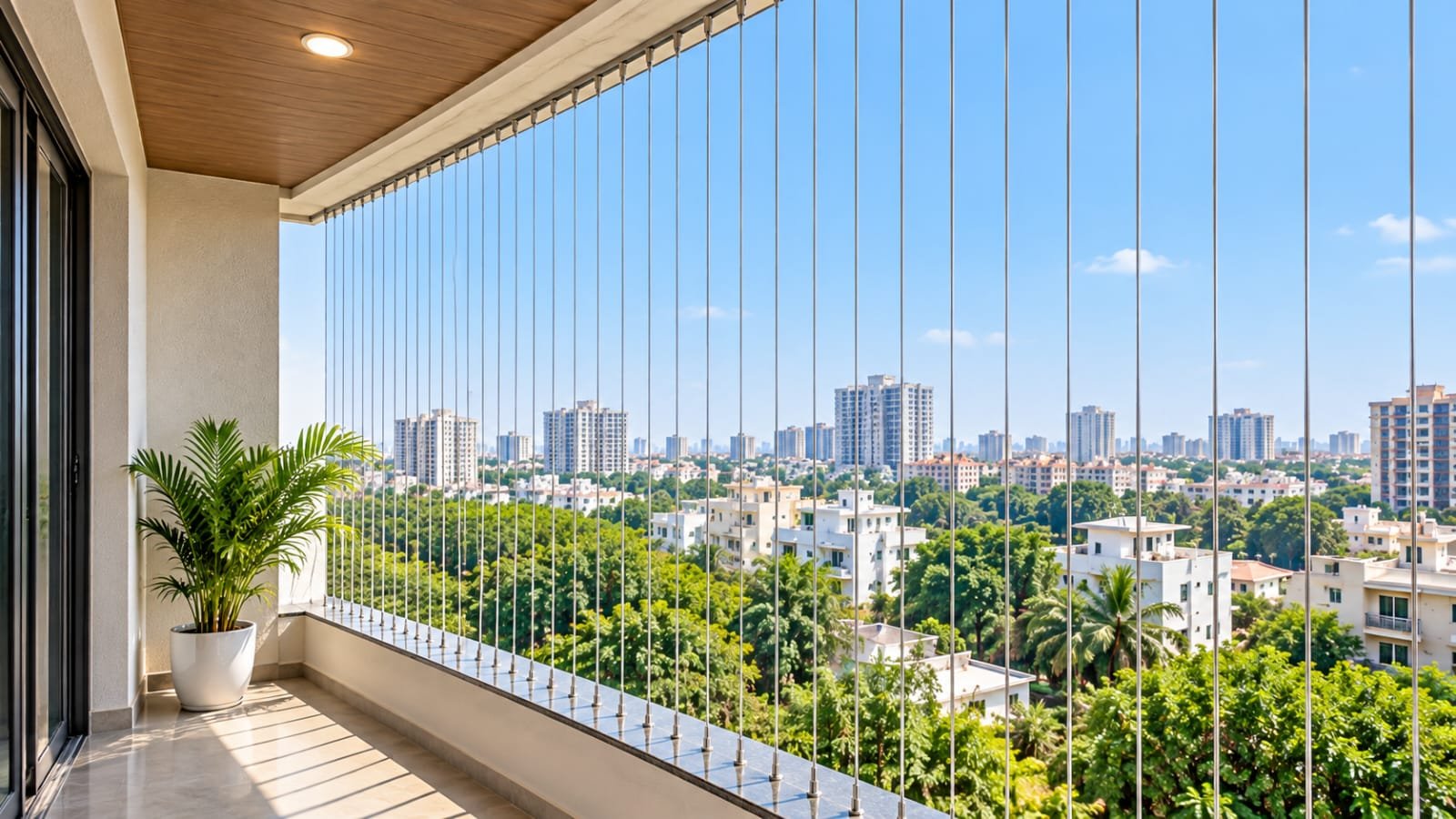 Vertical Invisible Grills Chennai