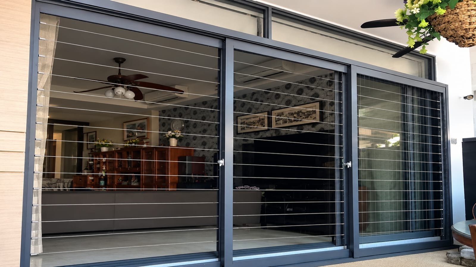 Sliding Door Invisible Grills Chennai