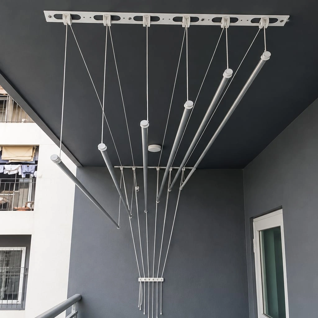 Ceiling Mounted Cloth Hangers